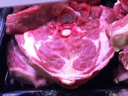 Basse côtes d'agneau bio 200gr.