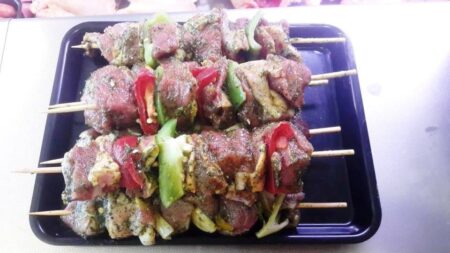 Brochette d'agneau Bio 200gr.