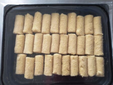 Croquettes nature en barquette de 30 pc