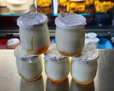 Yaourt de chèvre aux fruits