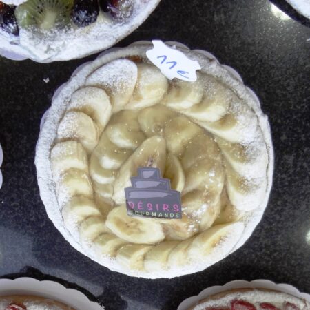 Tarte bananes 4/6 p.