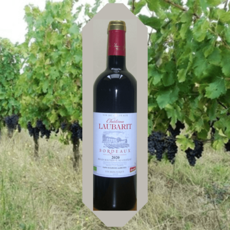 Château Morlan Tuillière - Laubarit Bordeaux rouge 2020 - sans sulfite ajouté