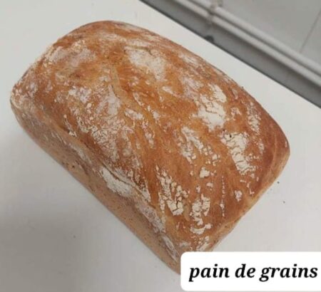 Pain de grains carré - 800g.