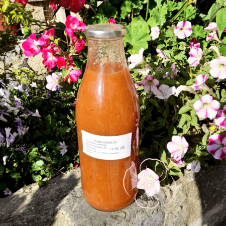 Coulis de tomates rouges - 1 L.