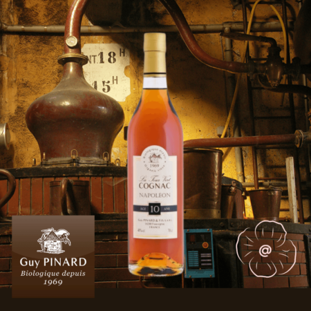 Cognac NAPOLEON Bio 10 ans de vieillissement en fût - 70 cl
