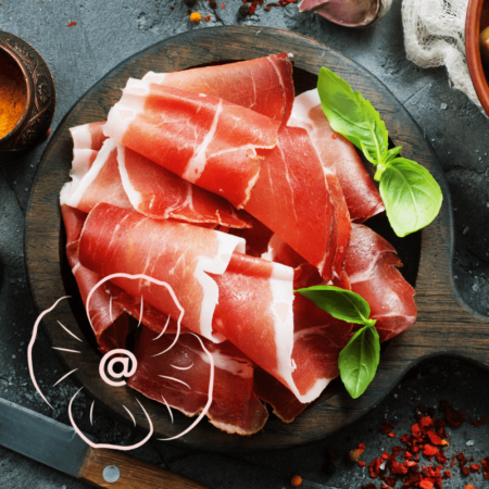 Jambon italien par 200 g.