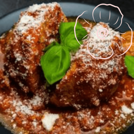 Arancini gratiné au four / pc