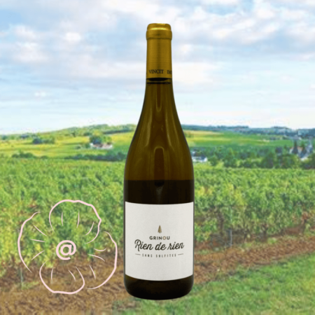 Château Grinou Bergerac Rien de Rien - blanc sans sulfite