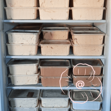 Crèmes Glacées - Diff. saveurs