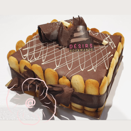 Charlotte au chocolat / 4 pers.