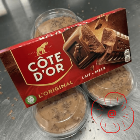 Mousse au chocolat Côte d'Or / 1 p.