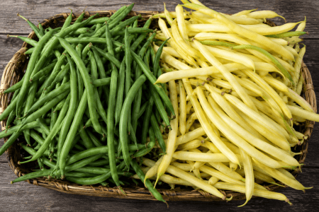 Haricots verts ou jaunes